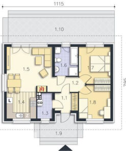 Butik Villa 102 Metrekare 9 102 mt plan
