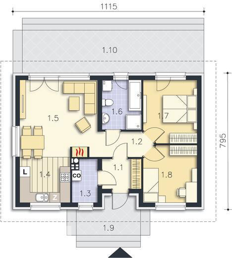 Butik Villa 102 Metrekare 6 Butik Villa 102 Metrekare - Görsel 4