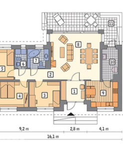 Butik Villa 118 Metrekare 13 118 mt ev plan