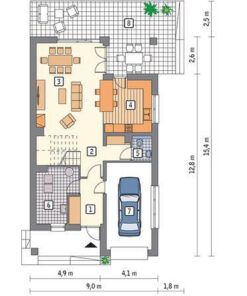 Butik Dubleks 236 Metrekare 11 126 mt alt kat