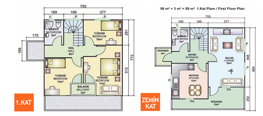 Kayseri Prefabrik 131 mt 4 Kayseri Prefabrik 131 mt - Görsel 2