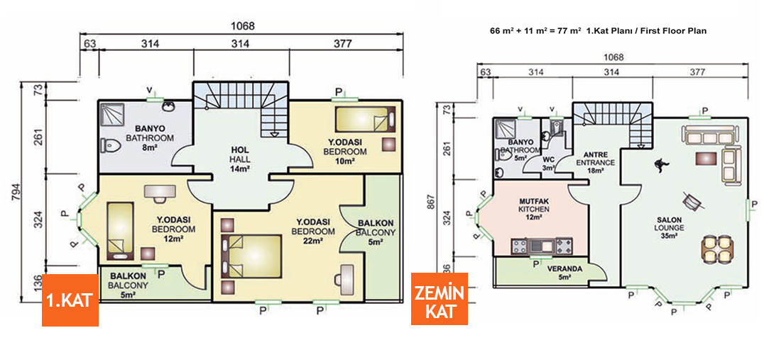 Kayseri Prefabrik 155 mt 3 Kayseri Prefabrik 155 mt - Görsel 2