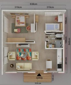 Alternative view of Kayseri Prefabrik 45 mt
