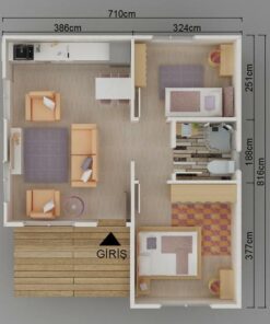 Alternative view of Kayseri Prefabrik 49 mt